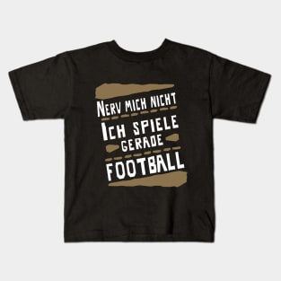 American Football Jungs Team Quarterback Field Kids T-Shirt